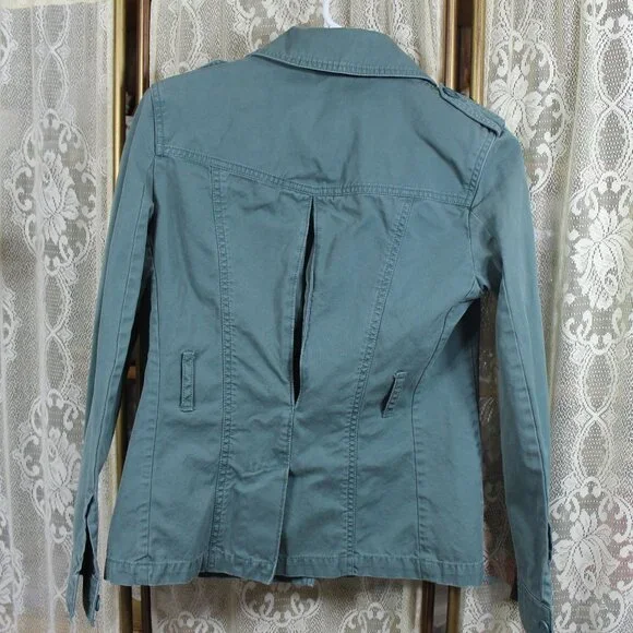 Ladies Military Style Utility Jacket Size Small-DS1 - Picture 4 of 4